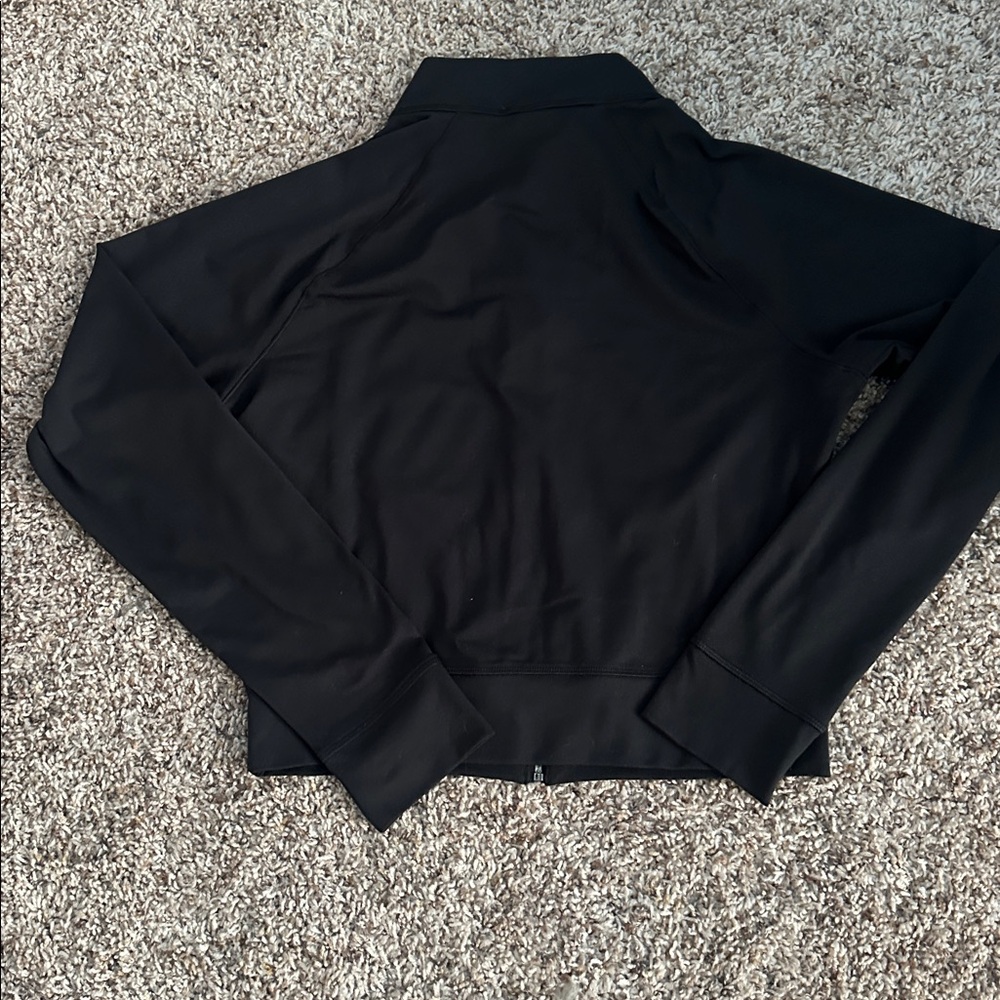 NWT VUORI Halo Mini Track Jacket Black Size Small - Picture 10 of 10